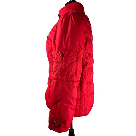 Land's End Red Puffy Down Jacket, Women's Size XL, 18-20 - Picture 9 of 16